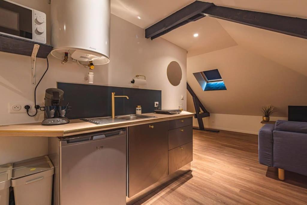 L'Azur Dore, Studio Pour 2 Voyageurs Isles-sur-Suippe Exterior foto