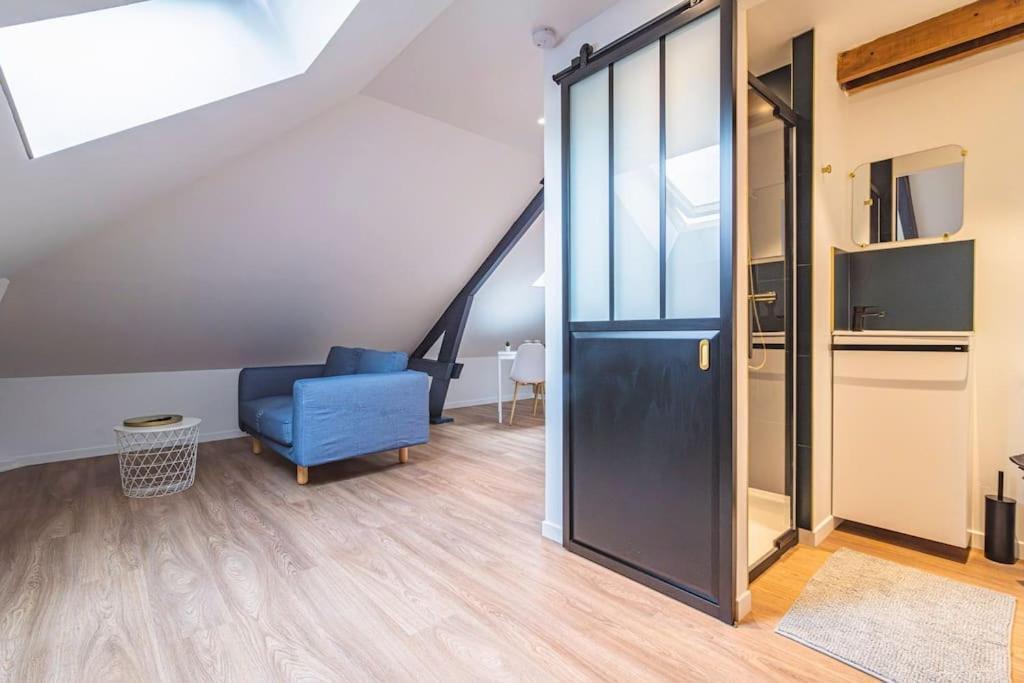 L'Azur Dore, Studio Pour 2 Voyageurs Isles-sur-Suippe Exterior foto