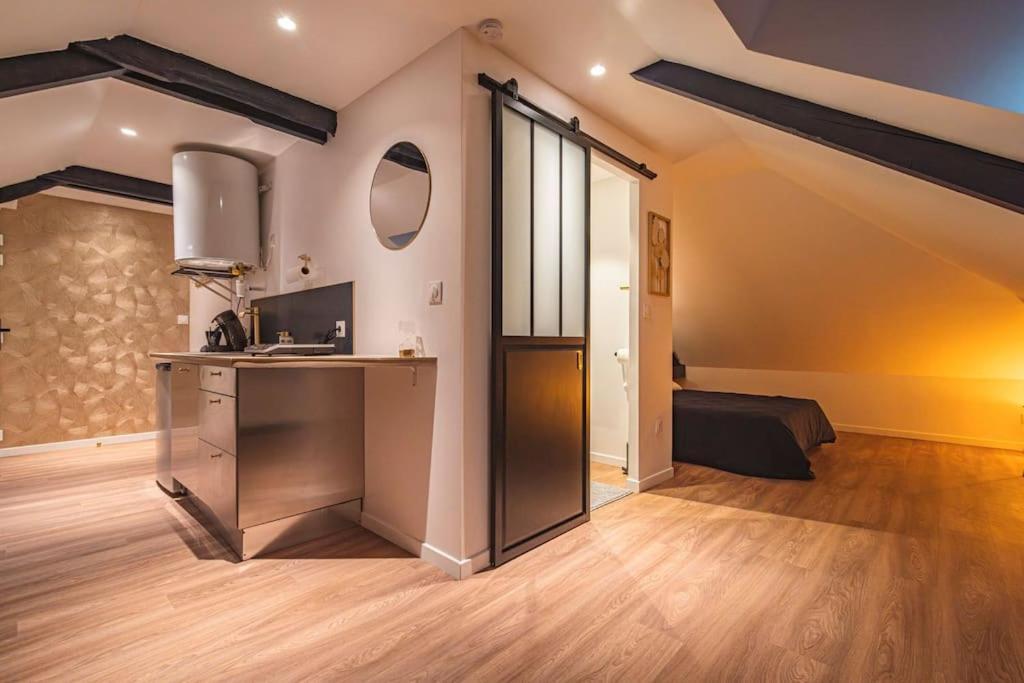 L'Azur Dore, Studio Pour 2 Voyageurs Isles-sur-Suippe Exterior foto